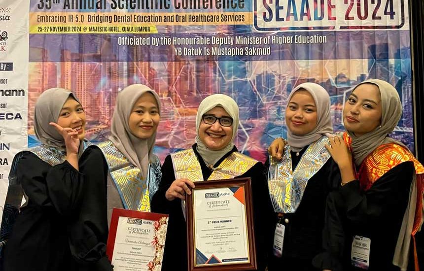 Mahasiswa Unair Juara Kompetisi di Malaysia