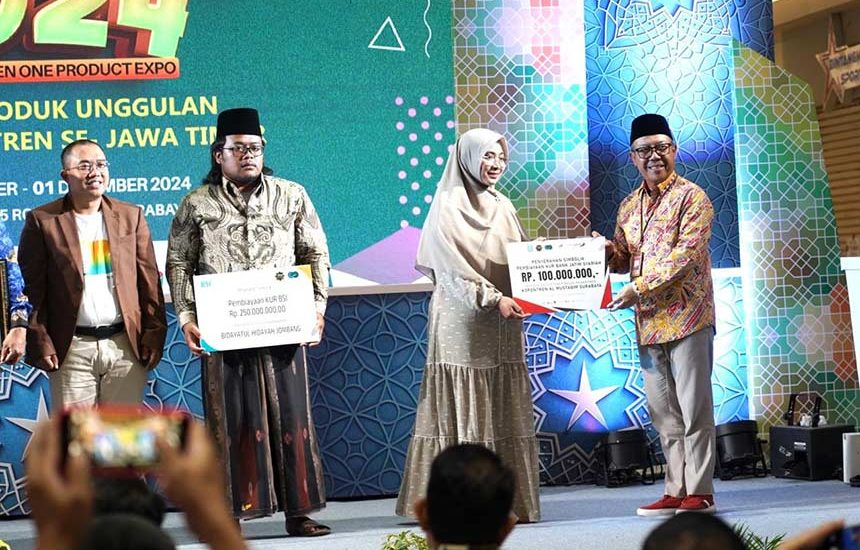 Dukung OPOP Expo 2024, UUS Bank Jatim Salurkan KUR Syariah