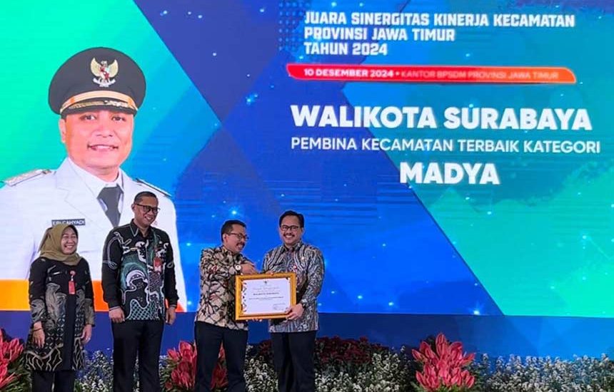 Tandes Juara Kinerja Kecamatan Se-Jatim