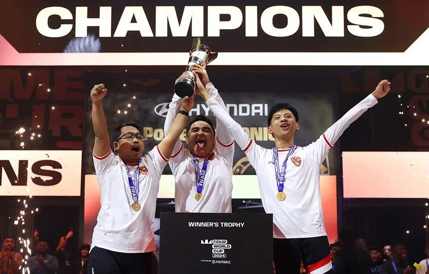 Indonesia Juara Dunia FIFAe 2024